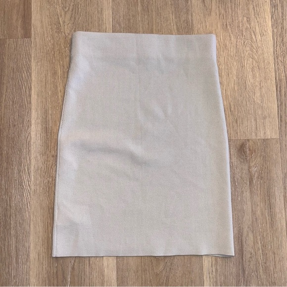 Aritzia Talula grey rib knit skirt - Picture 2 of 5